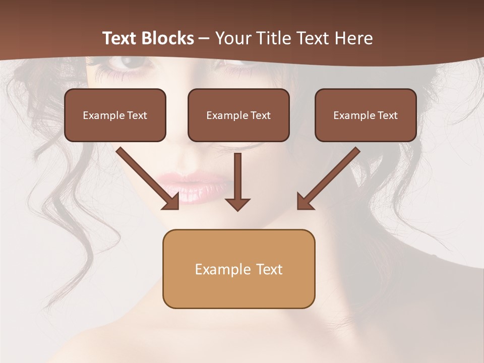 Closeup Glamour Make PowerPoint Template