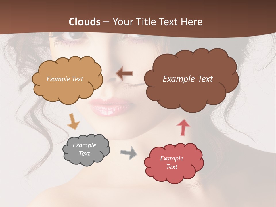 Closeup Glamour Make PowerPoint Template