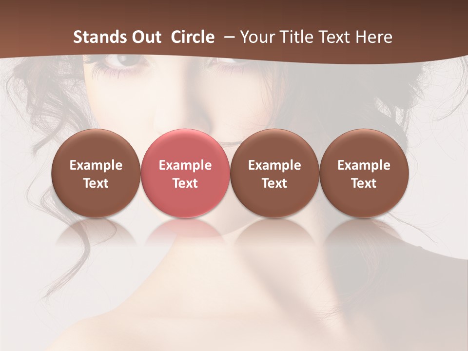 Closeup Glamour Make PowerPoint Template