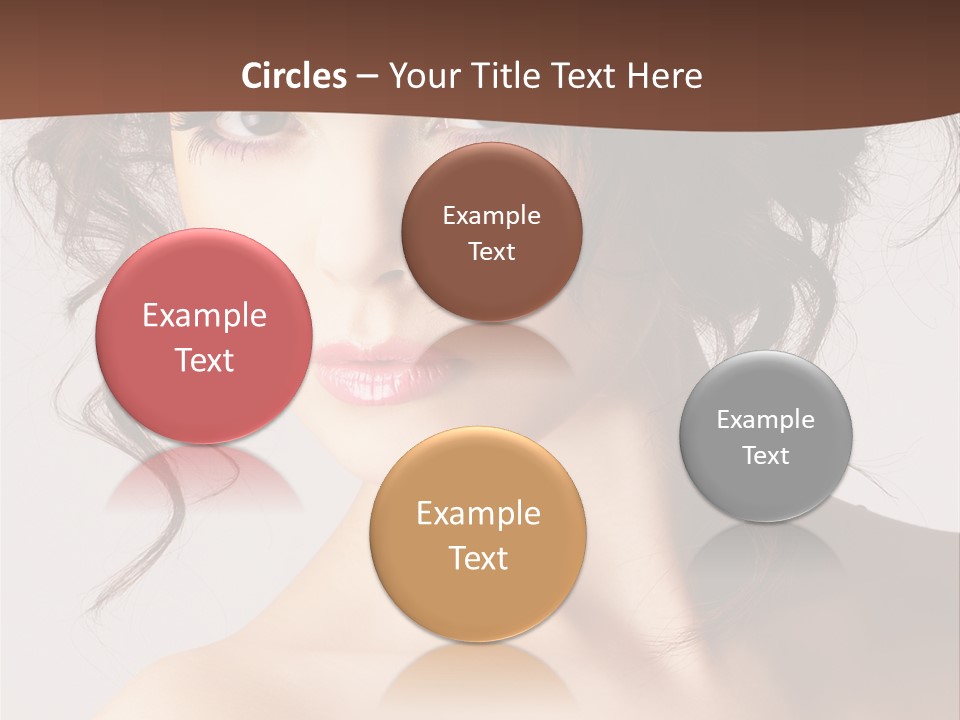 Closeup Glamour Make PowerPoint Template