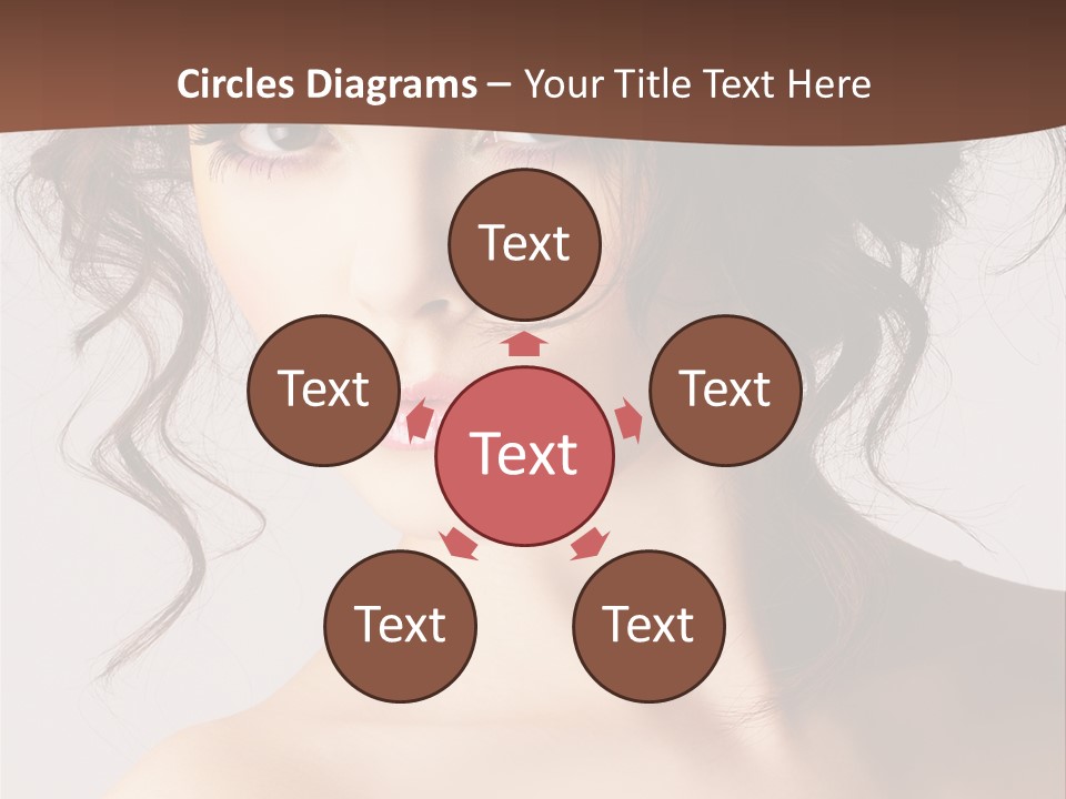 Closeup Glamour Make PowerPoint Template