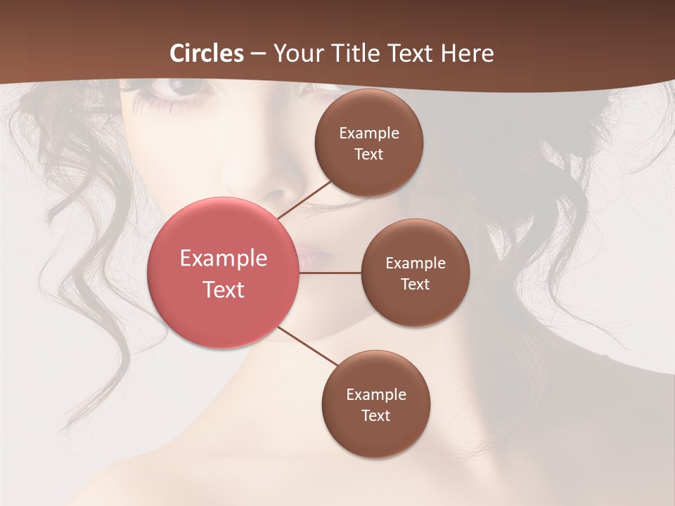 Closeup Glamour Make PowerPoint Template