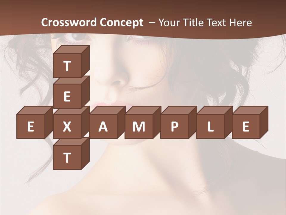 Closeup Glamour Make PowerPoint Template