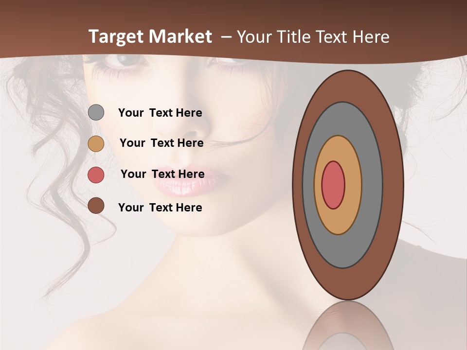 Closeup Glamour Make PowerPoint Template