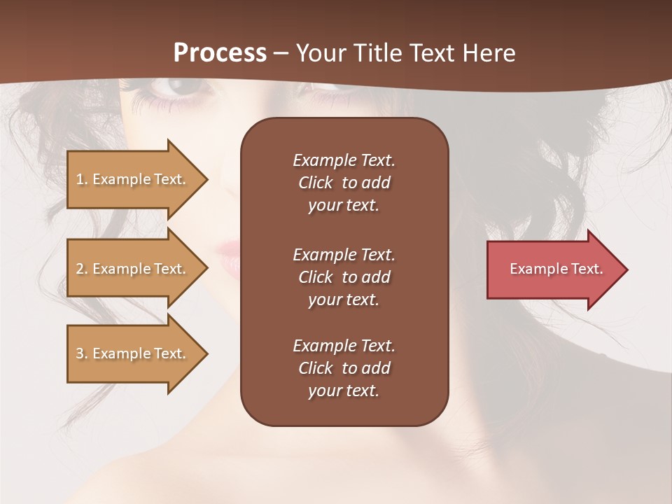 Closeup Glamour Make PowerPoint Template