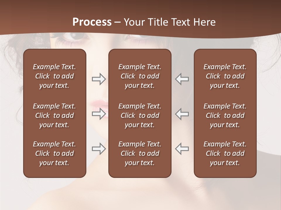 Closeup Glamour Make PowerPoint Template