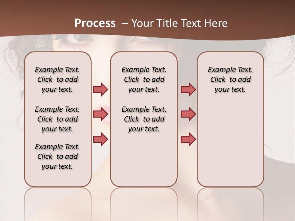 Closeup Glamour Make PowerPoint Template