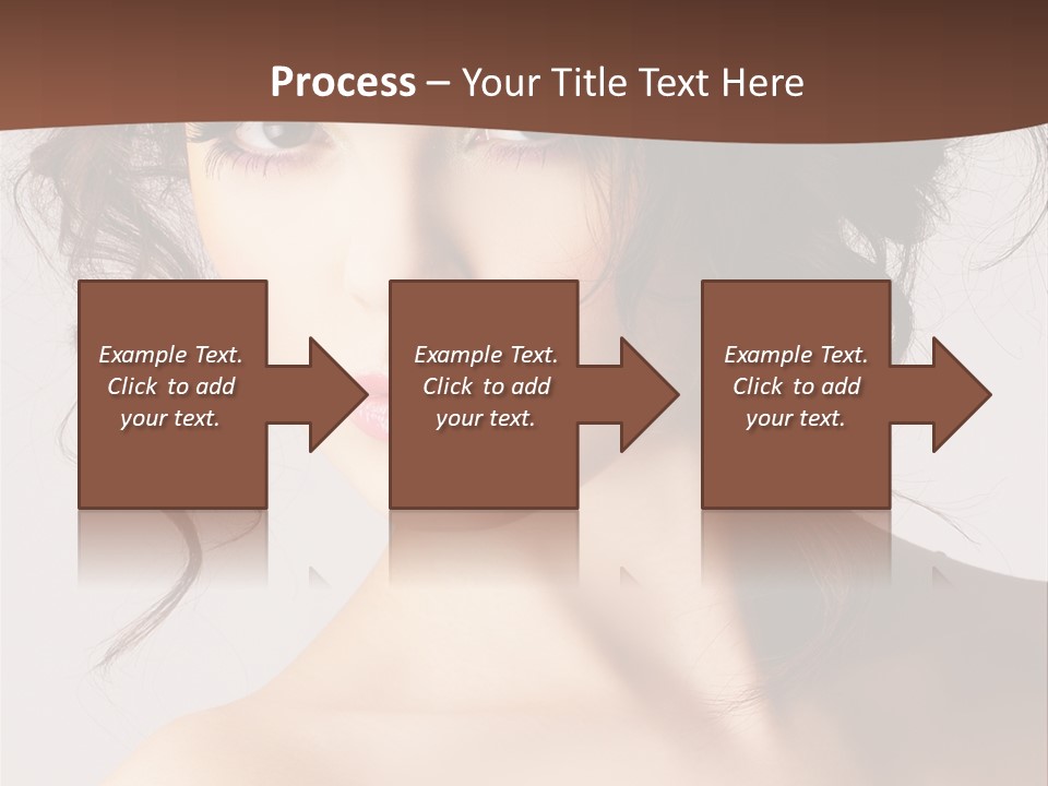 Closeup Glamour Make PowerPoint Template