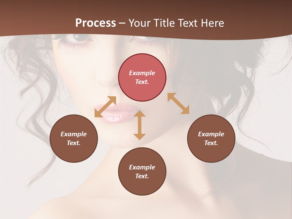 Closeup Glamour Make PowerPoint Template