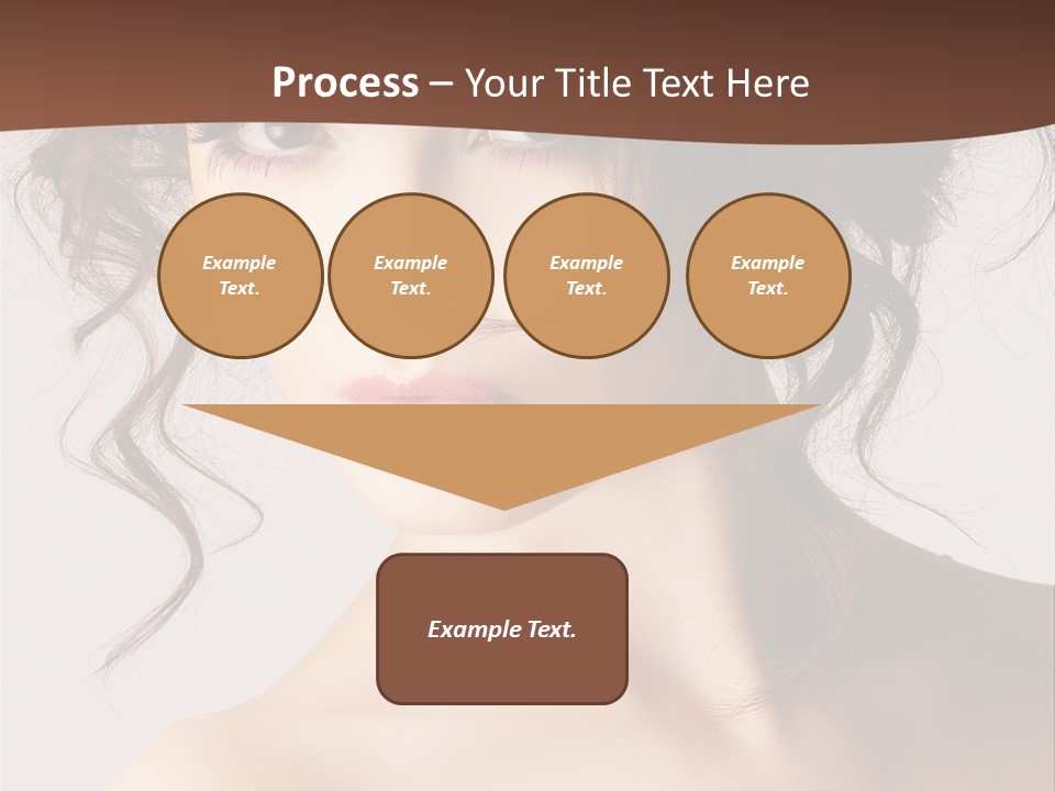 Closeup Glamour Make PowerPoint Template