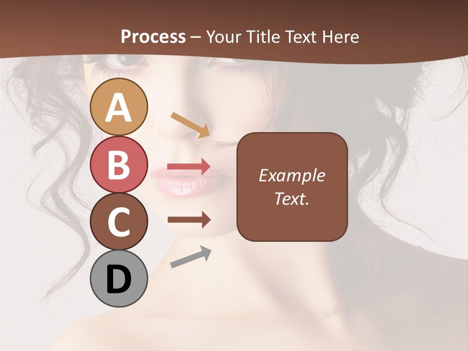 Closeup Glamour Make PowerPoint Template