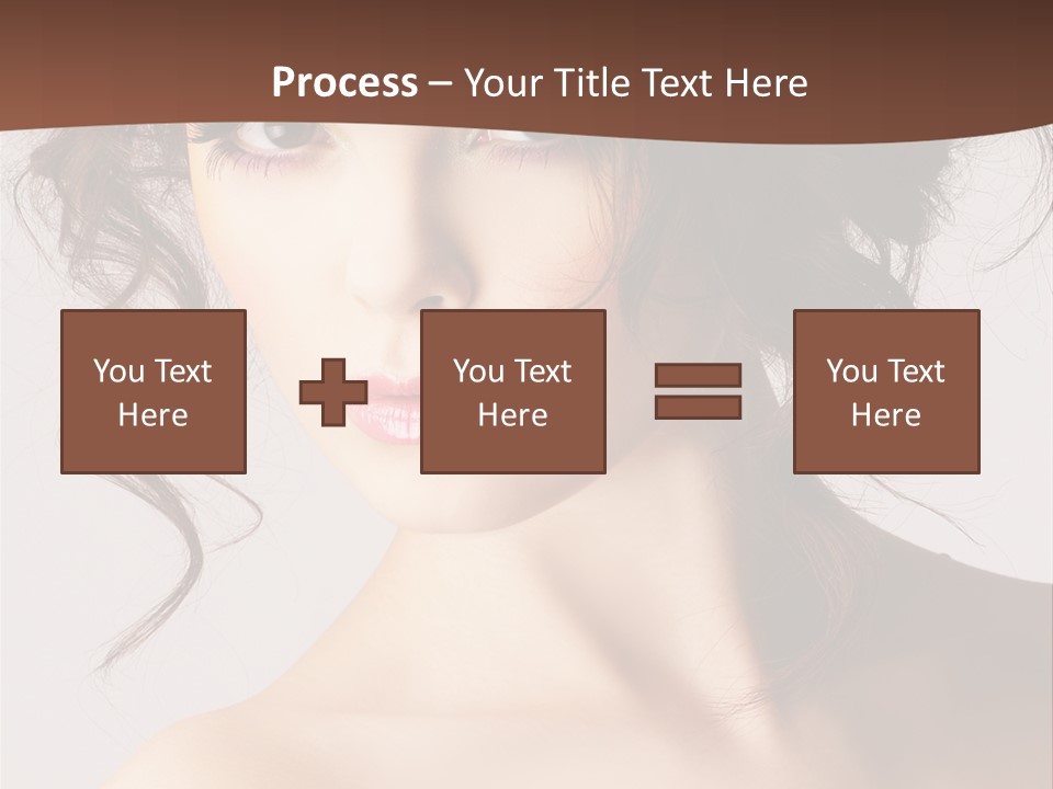 Closeup Glamour Make PowerPoint Template