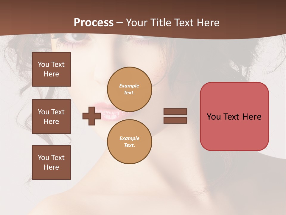 Closeup Glamour Make PowerPoint Template