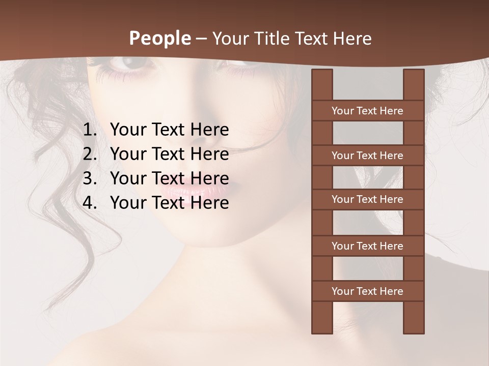 Closeup Glamour Make PowerPoint Template