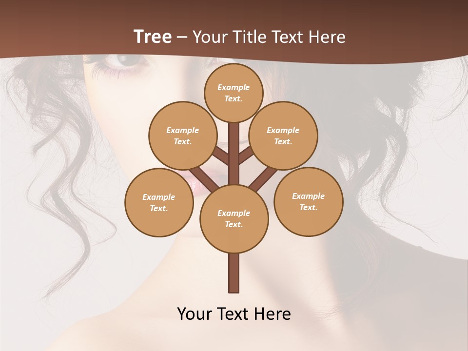 Closeup Glamour Make PowerPoint Template