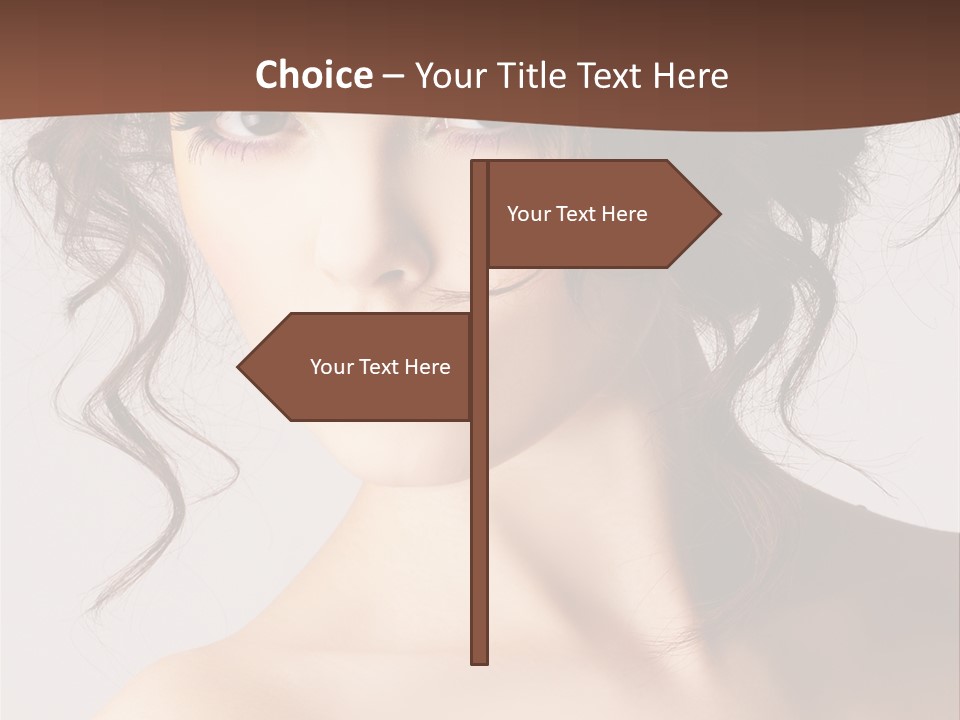 Closeup Glamour Make PowerPoint Template