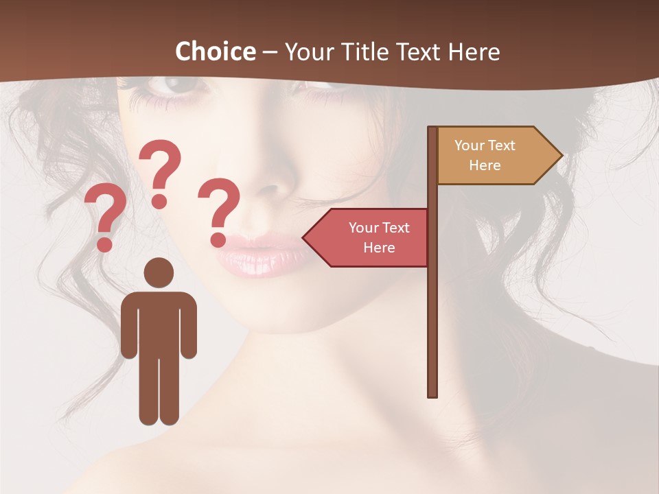 Closeup Glamour Make PowerPoint Template