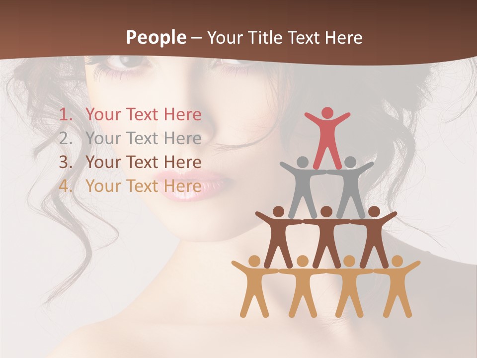 Closeup Glamour Make PowerPoint Template