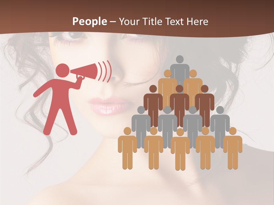 Closeup Glamour Make PowerPoint Template