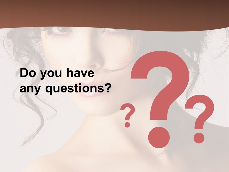 Closeup Glamour Make PowerPoint Template