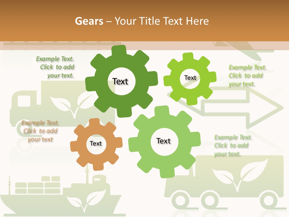 Heavy Truck Chloride PowerPoint Template
