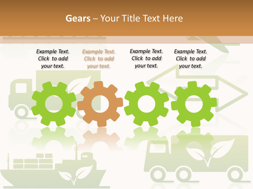 Heavy Truck Chloride PowerPoint Template