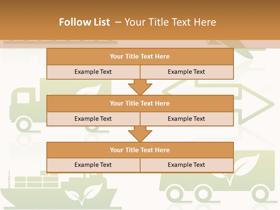 Heavy Truck Chloride PowerPoint Template