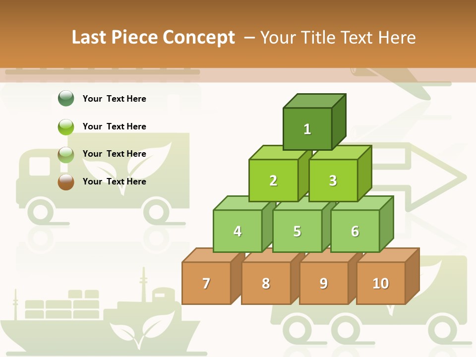 Heavy Truck Chloride PowerPoint Template