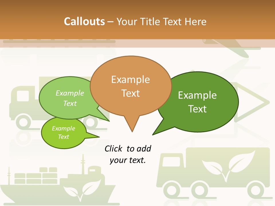 Heavy Truck Chloride PowerPoint Template