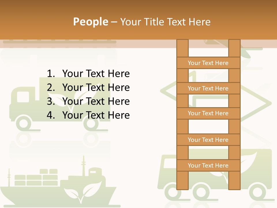 Heavy Truck Chloride PowerPoint Template