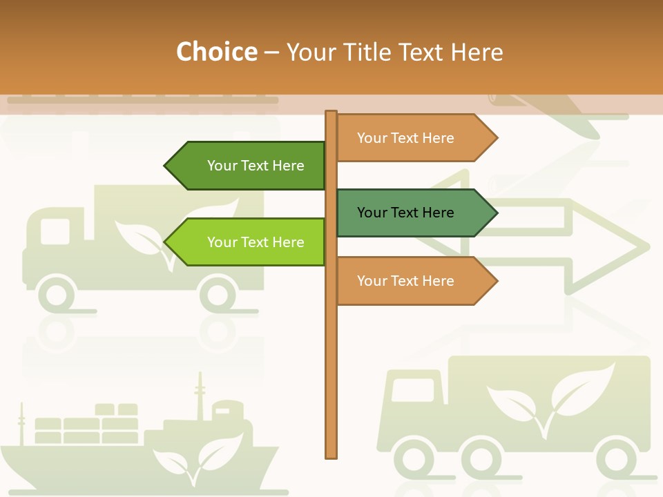 Heavy Truck Chloride PowerPoint Template