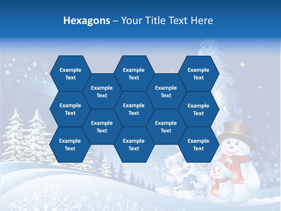 Wallpaper Greeting Eve PowerPoint Template