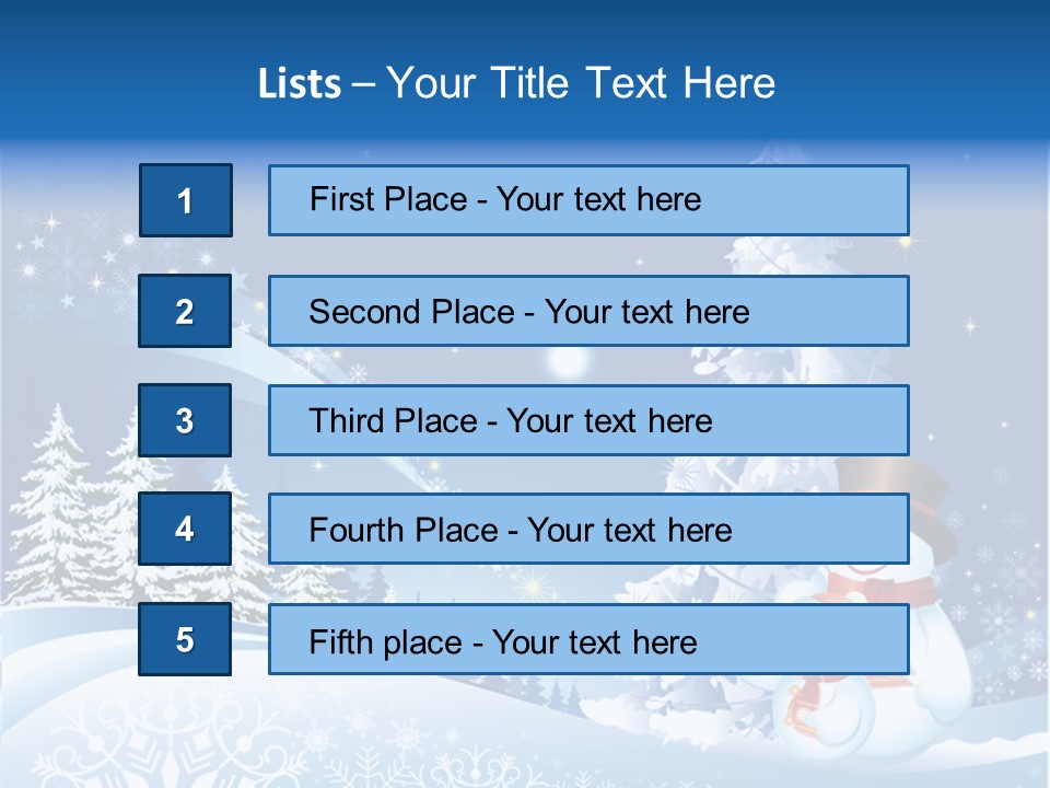Wallpaper Greeting Eve PowerPoint Template
