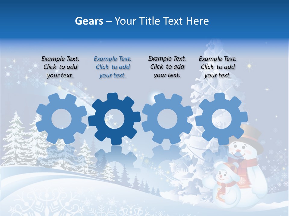 Wallpaper Greeting Eve PowerPoint Template