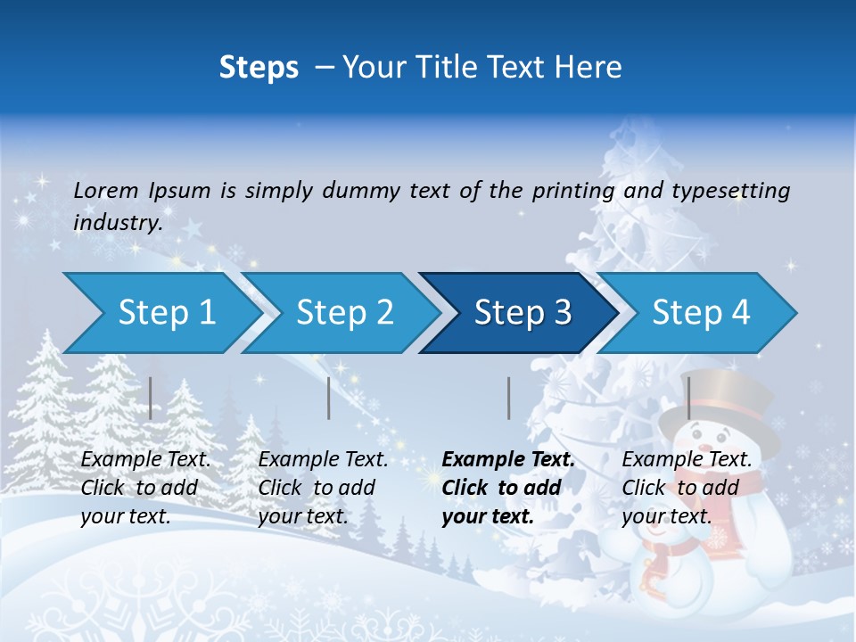 Wallpaper Greeting Eve PowerPoint Template