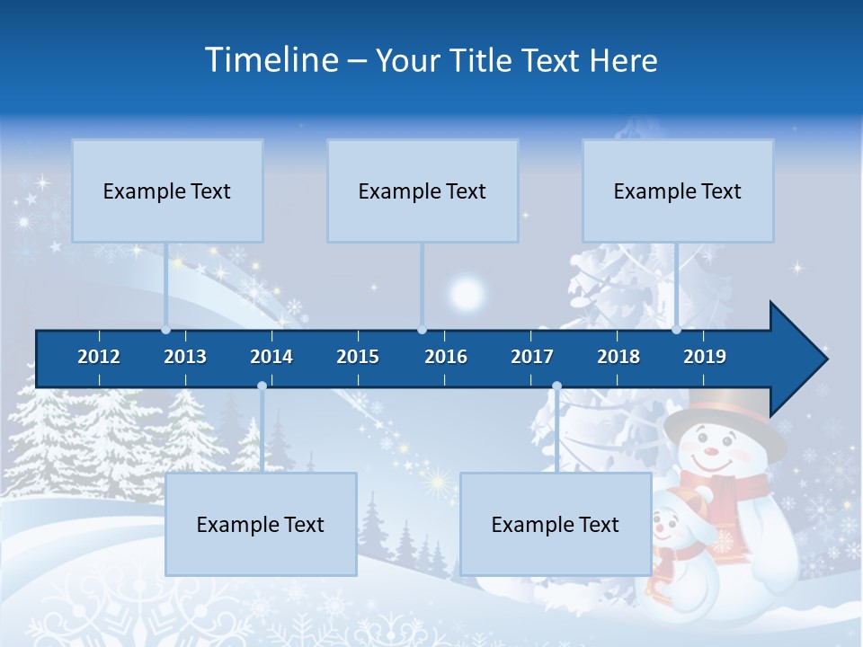 Wallpaper Greeting Eve PowerPoint Template