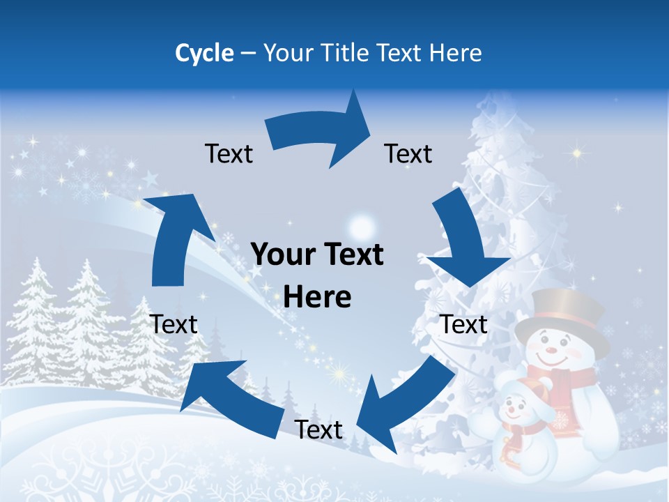 Wallpaper Greeting Eve PowerPoint Template