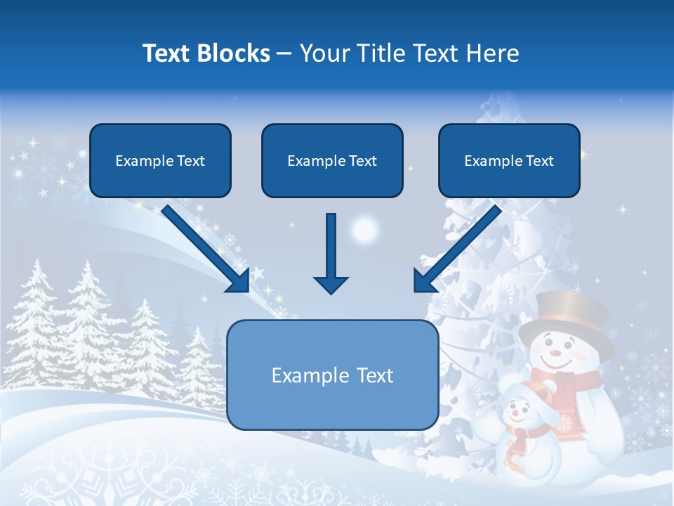 Wallpaper Greeting Eve PowerPoint Template