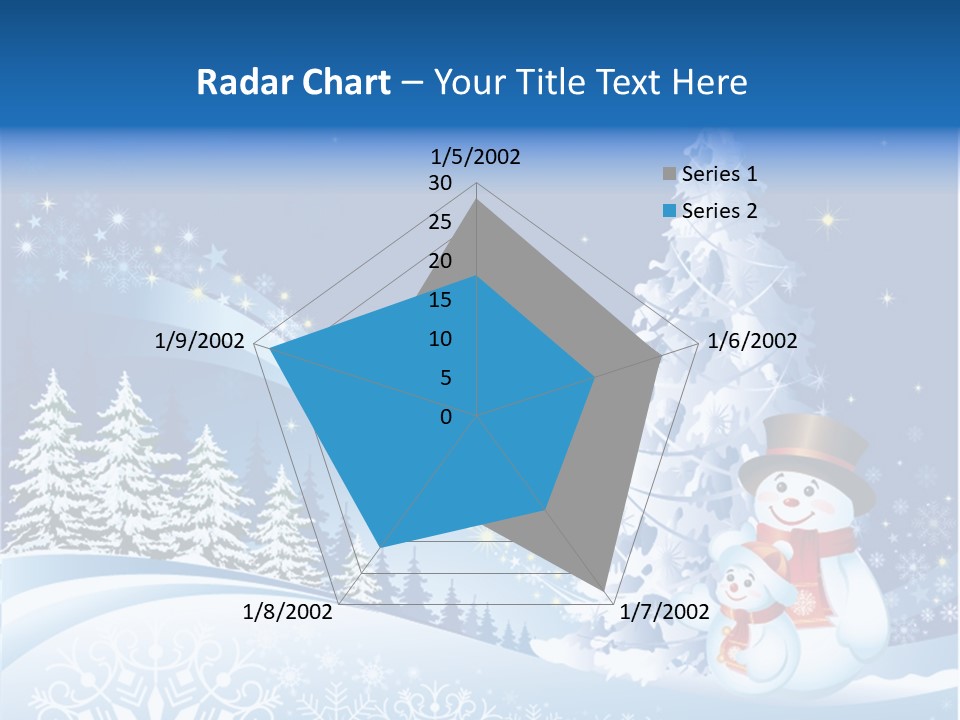 Wallpaper Greeting Eve PowerPoint Template