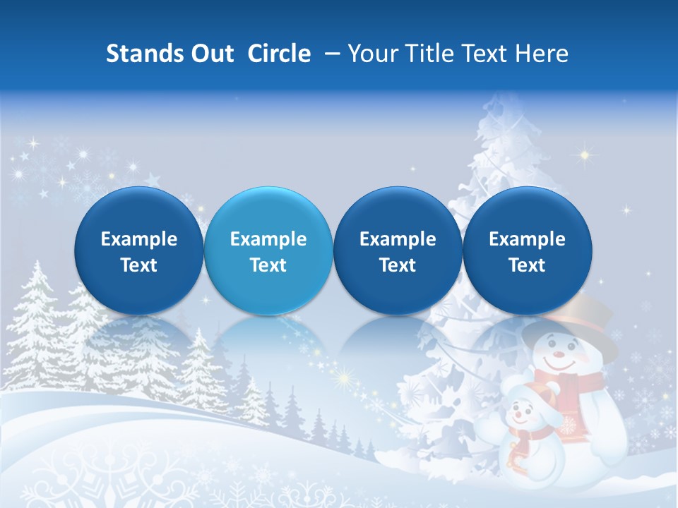 Wallpaper Greeting Eve PowerPoint Template