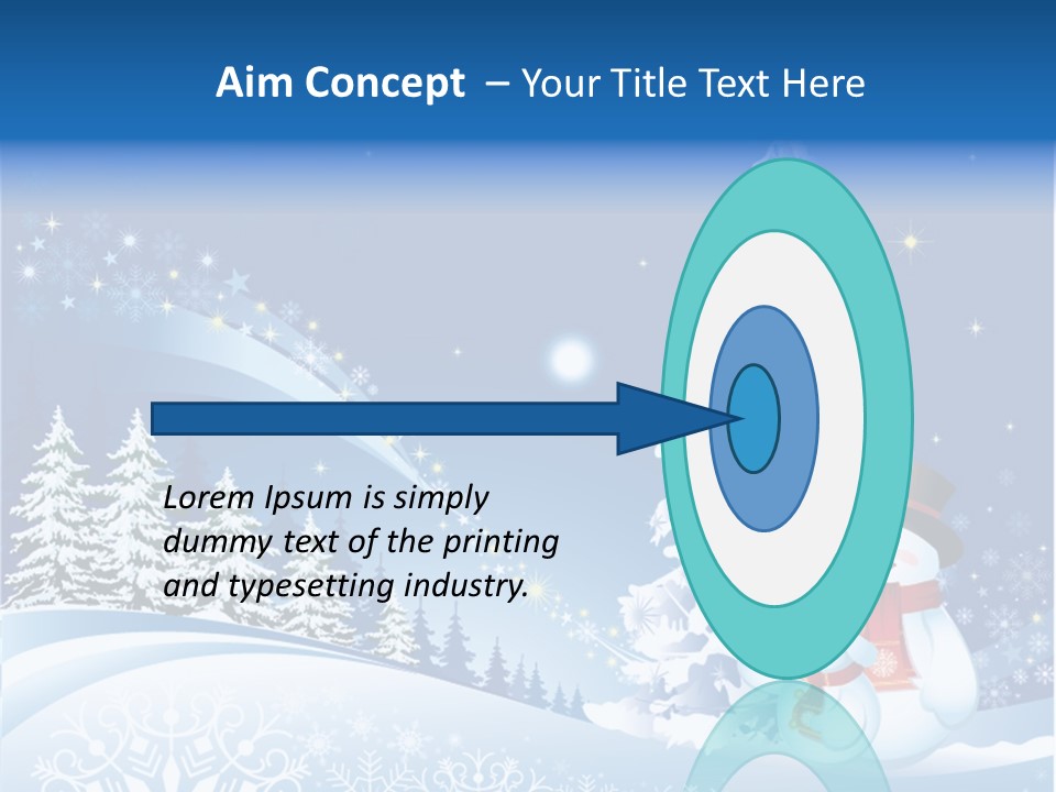 Wallpaper Greeting Eve PowerPoint Template