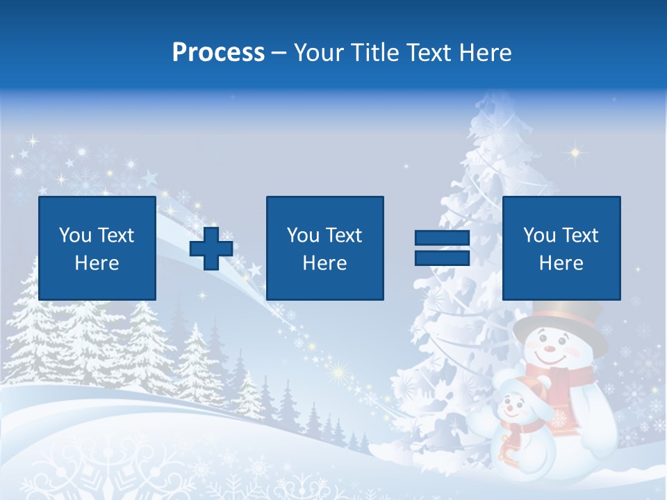 Wallpaper Greeting Eve PowerPoint Template