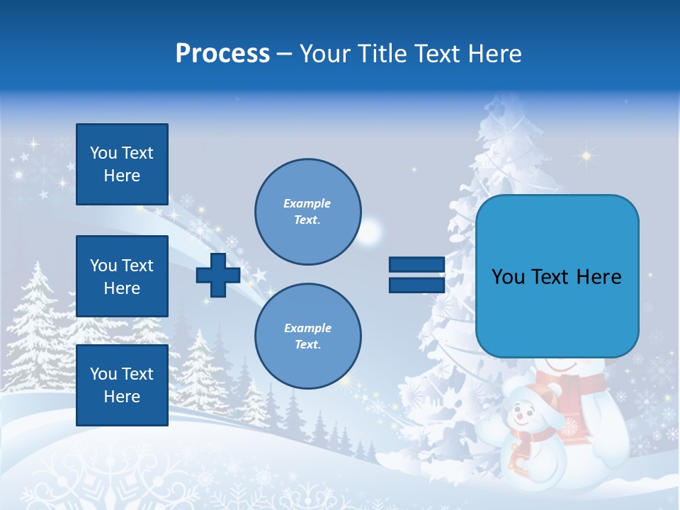 Wallpaper Greeting Eve PowerPoint Template
