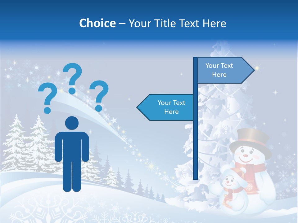 Wallpaper Greeting Eve PowerPoint Template