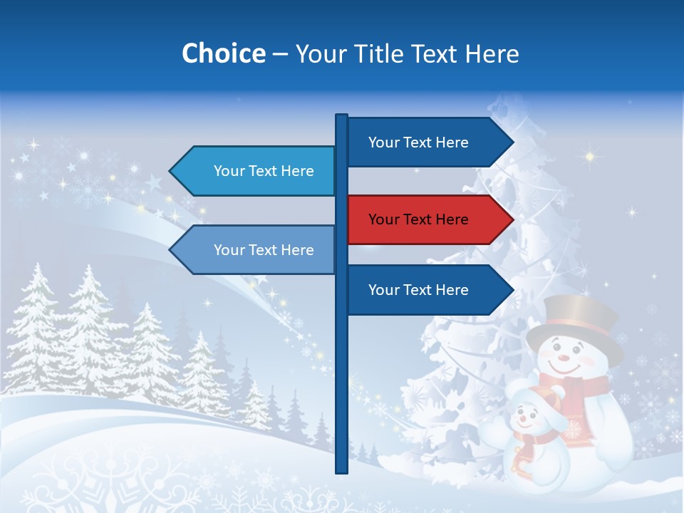 Wallpaper Greeting Eve PowerPoint Template