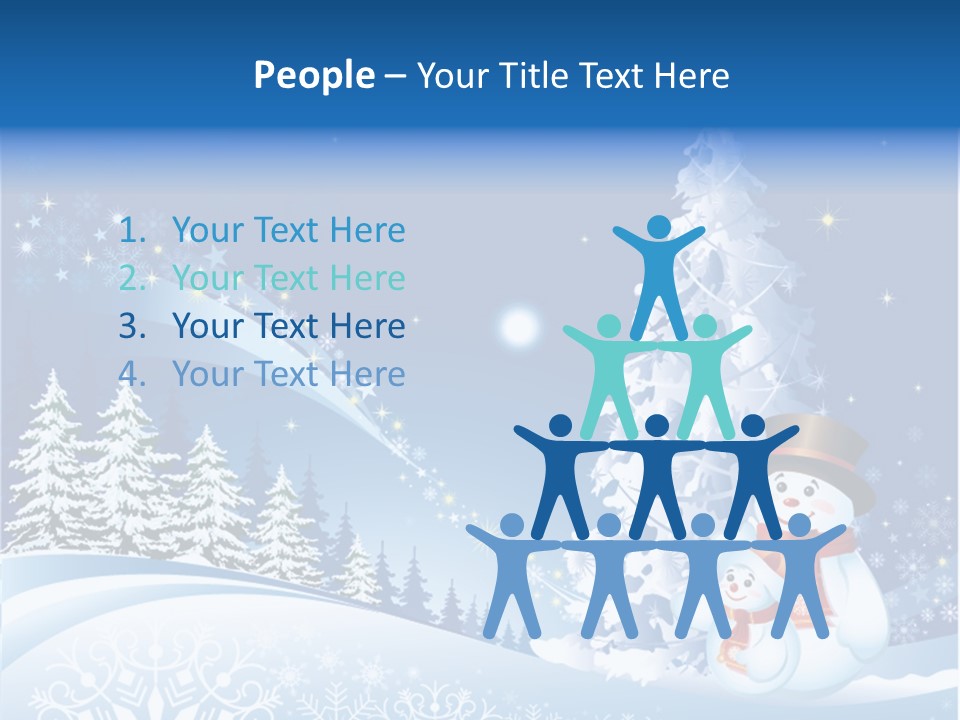 Wallpaper Greeting Eve PowerPoint Template