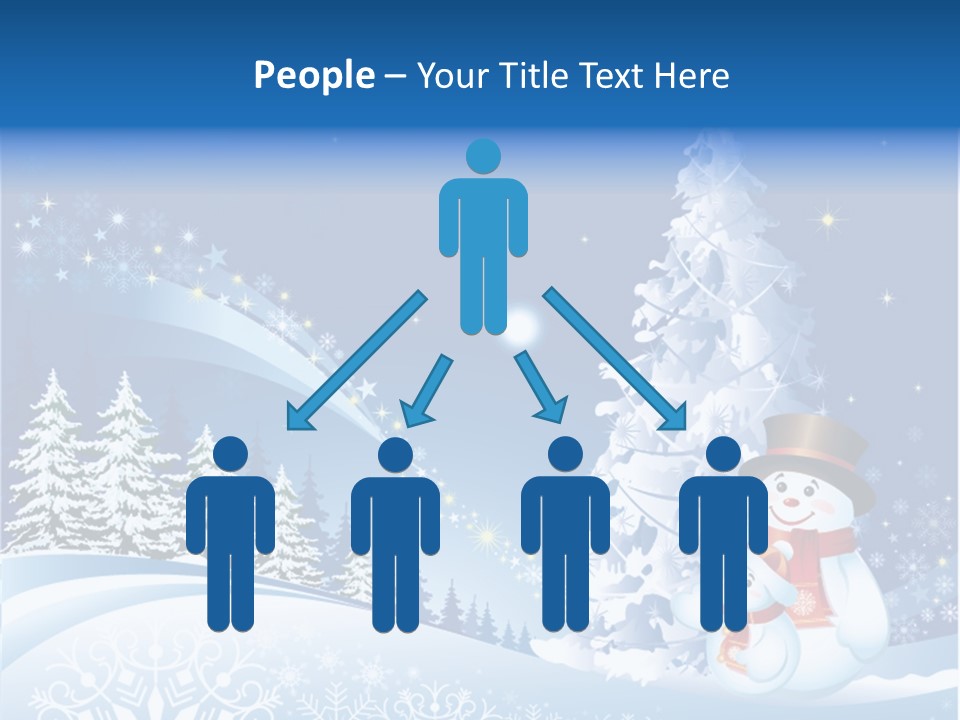 Wallpaper Greeting Eve PowerPoint Template