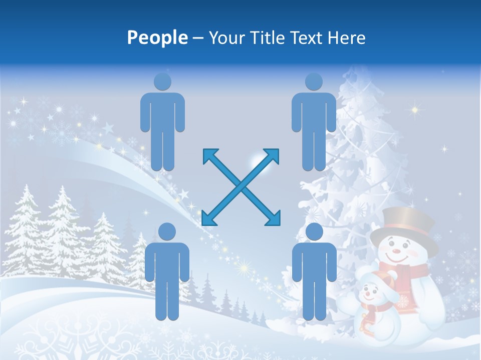 Wallpaper Greeting Eve PowerPoint Template