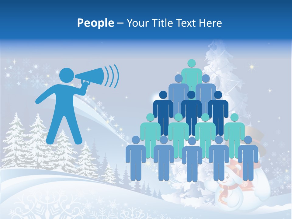 Wallpaper Greeting Eve PowerPoint Template