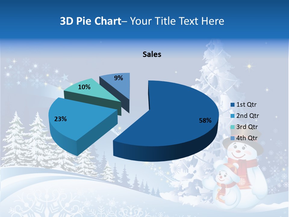 Wallpaper Greeting Eve PowerPoint Template